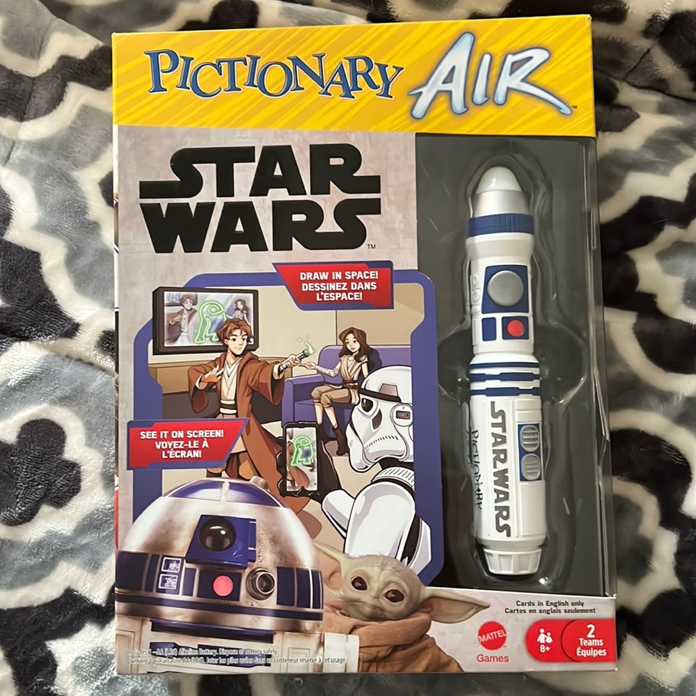 BRAND NEW STAR WARS THEMED PICTIONARY AIR GAME